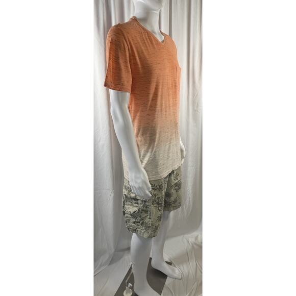 Chip & Pepper Short Sleeves Pocket T-Shirt, Orange Ombré , Sz: M, 87-23 - Picture 2 of 15